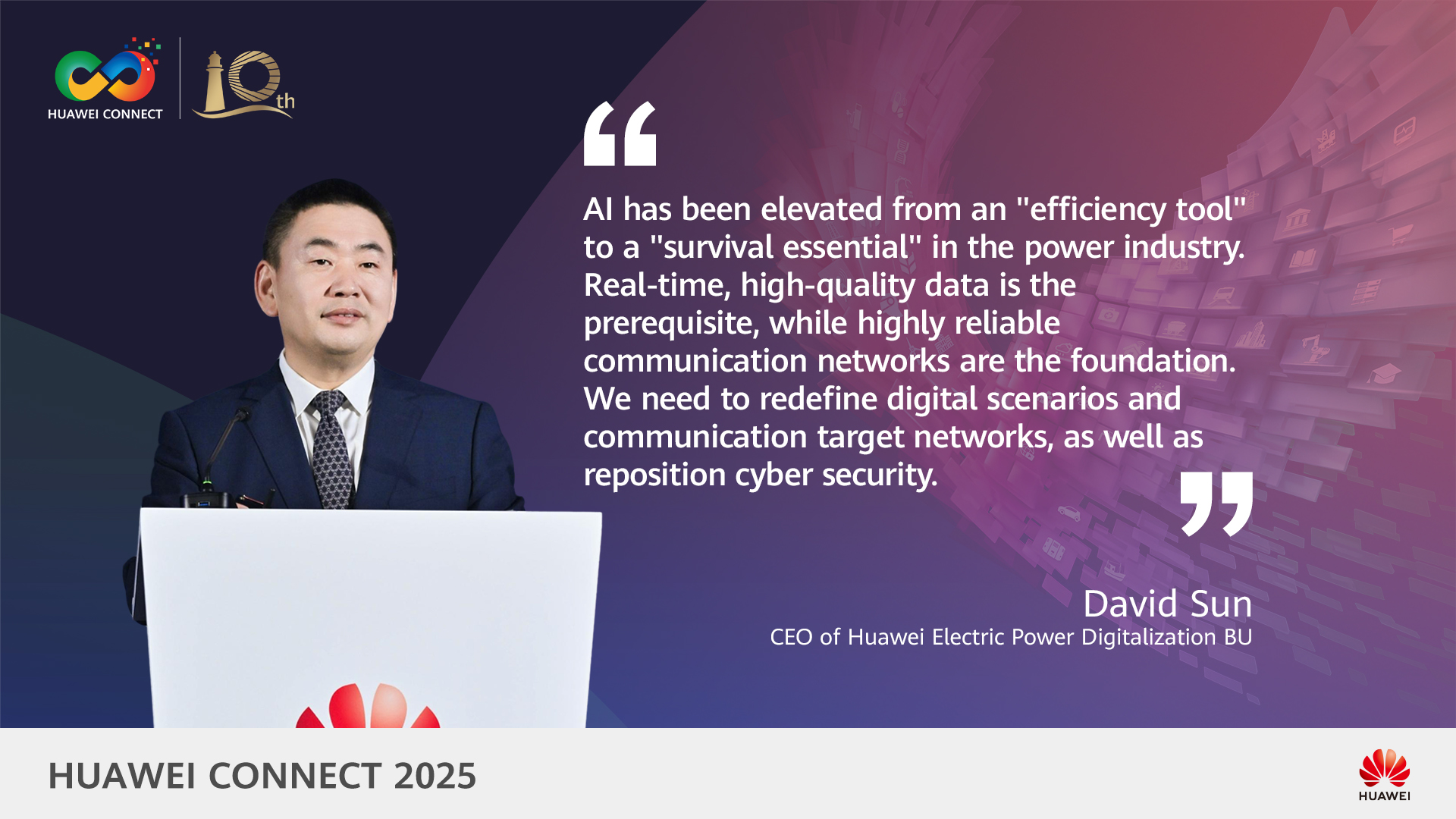 David Sun: Leverage AI to Boost Power Industry Intelligence